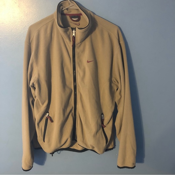 Vintage 2000s Nike 2 and 1 windbreaker jacket with fleece jacket - Picture 3 of 4